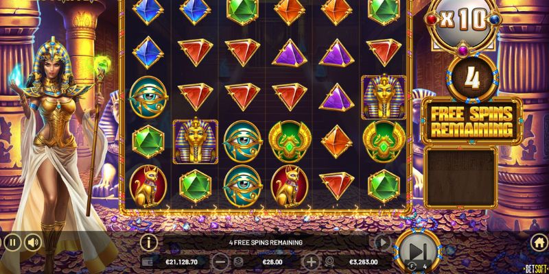 Luật chơi cơ bản của trò chơi Cleopatra Slots
