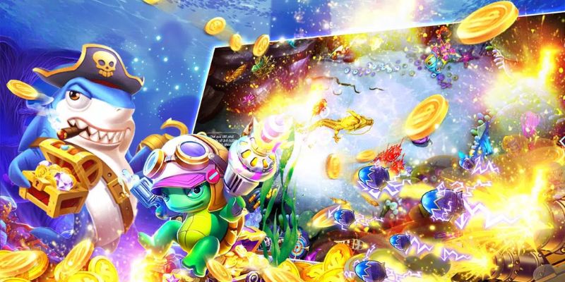 Thế giới đại dương trong game bắn cá miễn phí